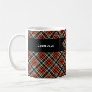 Mug Buchanan vieille robe écossaise Clan Tartan Plaid