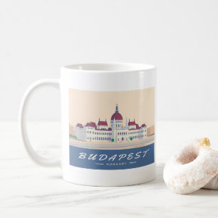 Mug Budapest Hongrie Parlement Voyages