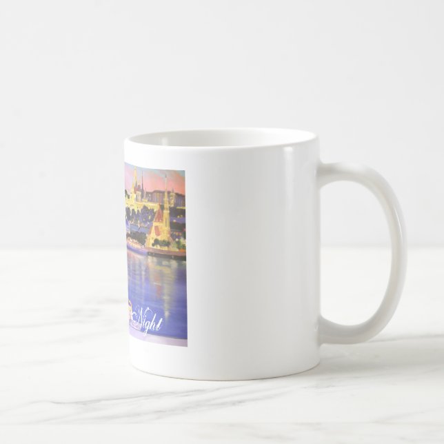 Mug Budapest par nuit (Droite)