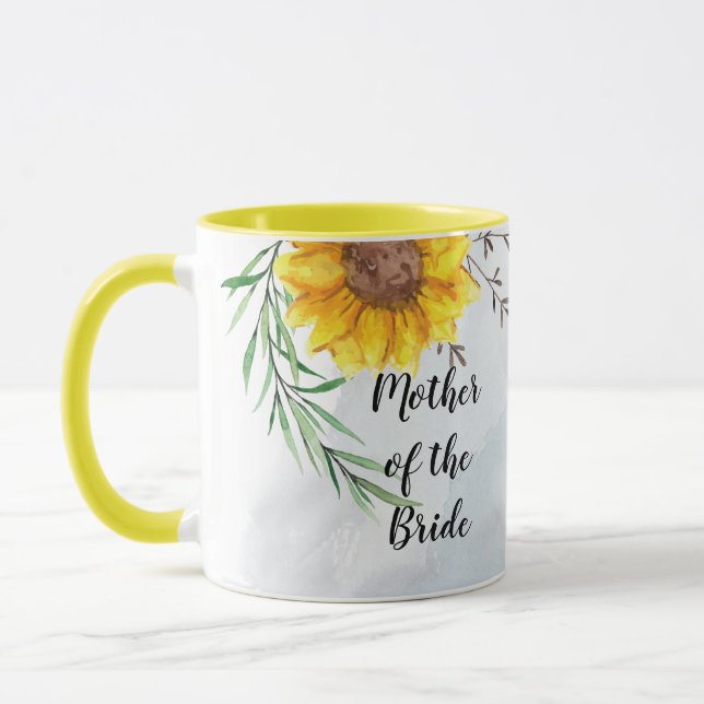 Mug BUDGET Mère mariée mariée mariée cadeaux de mariag (Gauche)