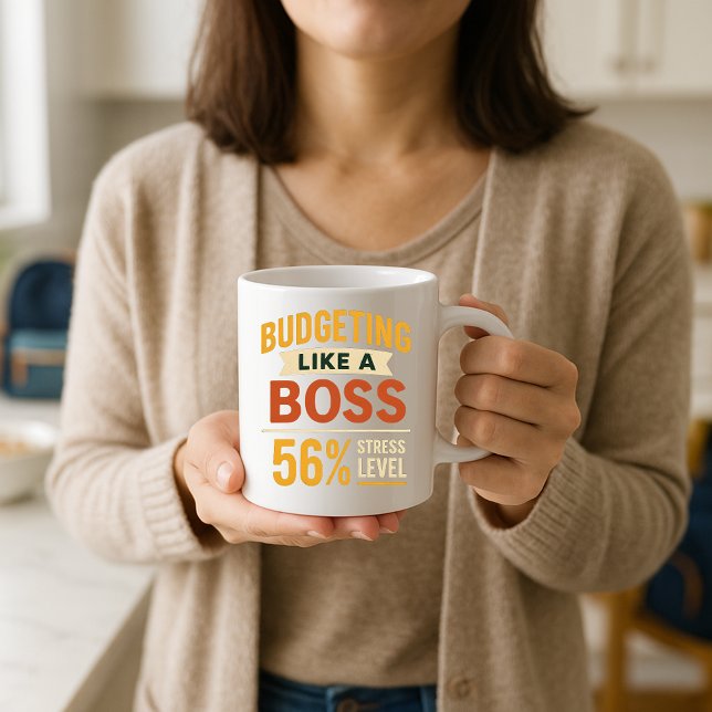 Mug Budgétisation comme un patron drôle de niveau de s (Créateur téléchargé)