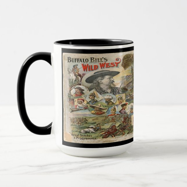 Mug Buffalo Bills Wild West 1889 (Gauche)