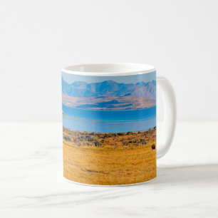 Mug Buffle de pâturage, Grand lac de sel, Utah