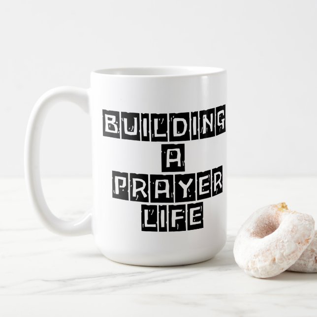 Mug Building a Prayer Life (Avec donut)
