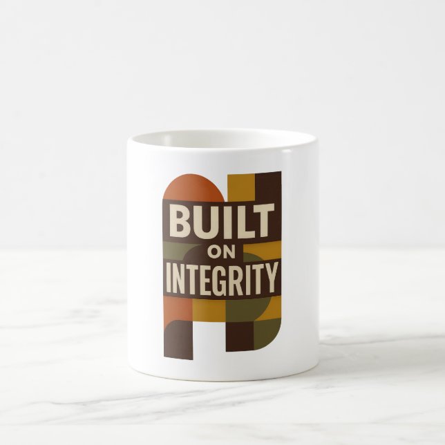 Mug Built on Integrity – Meaningful Dad Appreciation (Centre)