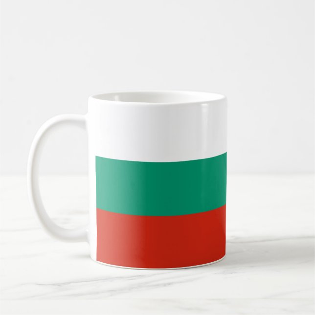 Mug Bulgarie Drapeau en céramique Musique (Gauche)
