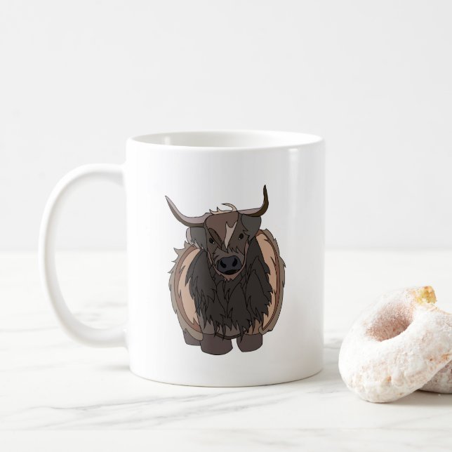 Mug Bull Cattle (Avec donut)