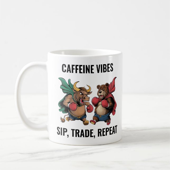 Mug Bull et ours Personnalisé (Gauche)