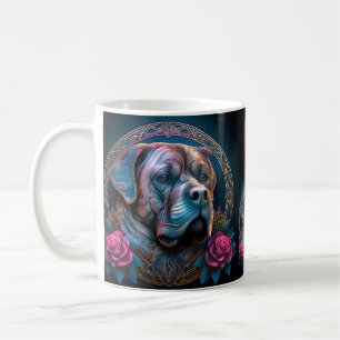 Mug Bull Mastiff Passe Par Un Portail De Temps