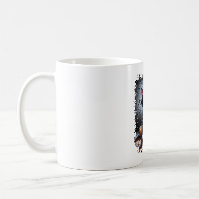 Mug Bull Terrier Chien Halloween (Gauche)