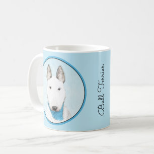 Mug Bull Terrier Peinture - Cute Original Dog Art