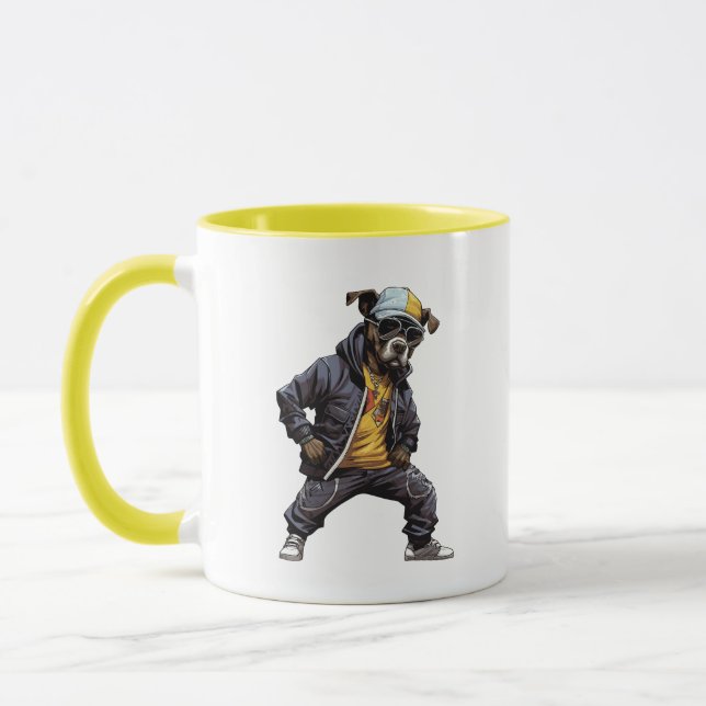 Mug bulldog américain Hip hop (Gauche)