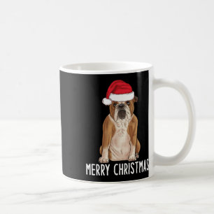 Mug Bulldog Bully Joyeux anglais Bulldog Noël 1