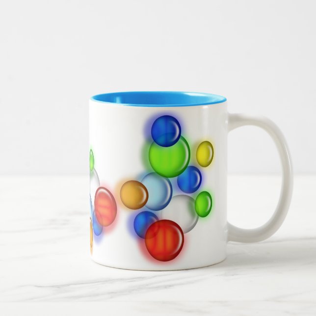 Mug - Bulles colorées (Droit)