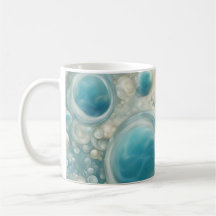 Bulles de mousse marine
