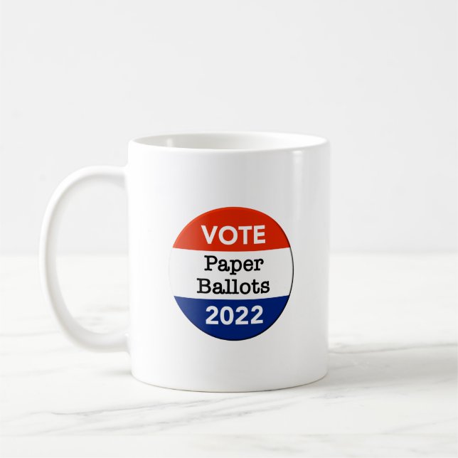 Mug Bulletin de vote Élections de mi-mandat 2022 (Gauche)