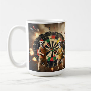 Mug Bullseye Burrow : Meerkat Dart League,