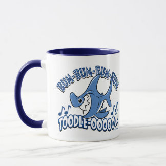 Mug BUM BUM REQUIN par Jeff Willis Art