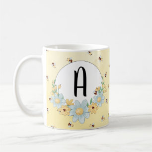 Mug Bumble Bee mignonne Monogrammé
