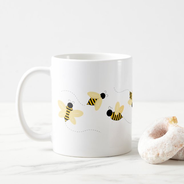 Mug Bumble Bees (Avec donut)