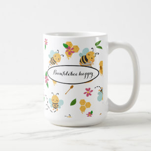 Mug Bumblebee et miel motif