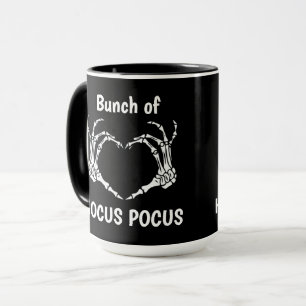 Mug BUNCH Personnalisé DE HOCUS POCUS Squelette Mains 