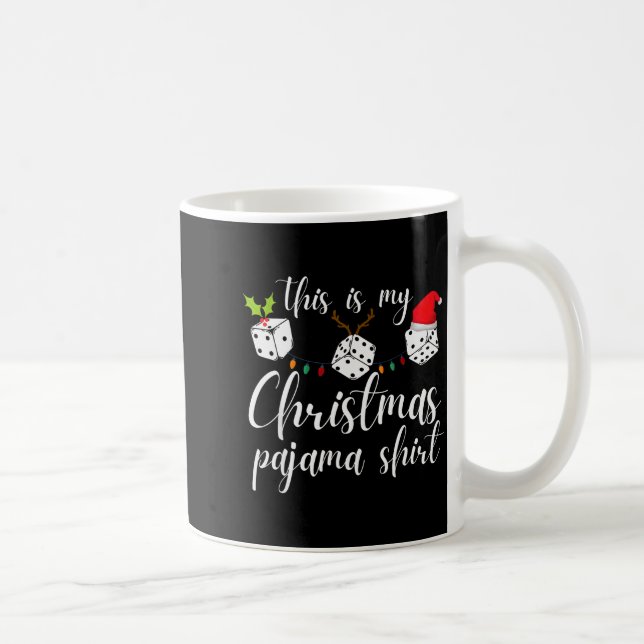 Mug Bunco Christmas Pajama Dice Game Night  (Droite)