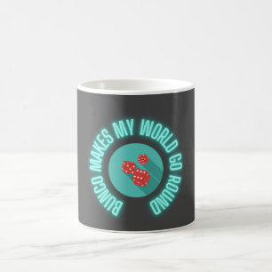 Mug Bunco fait mon monde aller autour de Neon