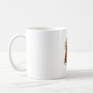 Mug Bureau debout Jésus cassé coincé à mi-chemin Humou