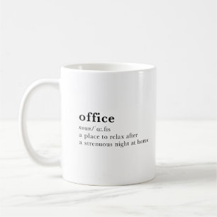 Mug bureau - définition du dictionnaire
