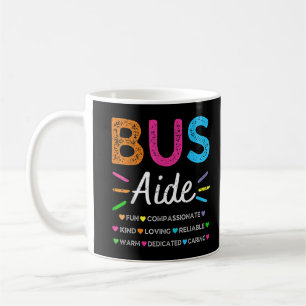 Mug Bus Driver Aide Retour à l'école Groupe de jumelag