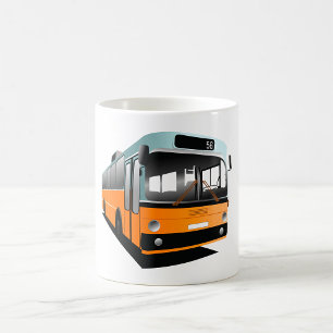 Mug Bus orange