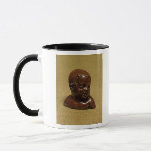 Mug Buste de grès de Meissen d'un enfant, c.1715