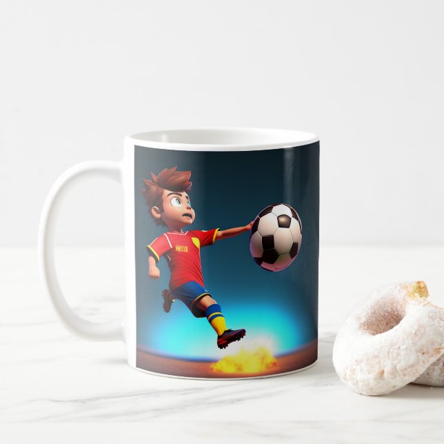 Mug "But Bound : Le coup parfait du garçon Animé" (Avec donut)