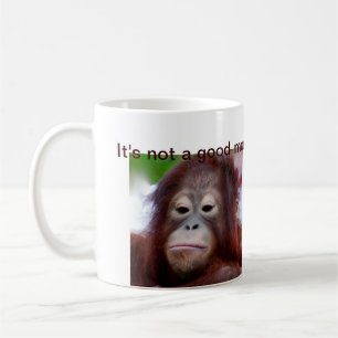 Mug Buveur grincheux de café de visage