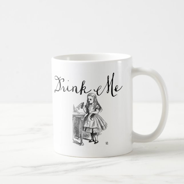 Mug Buvez-moi Alice au pays des merveilles (Droite)