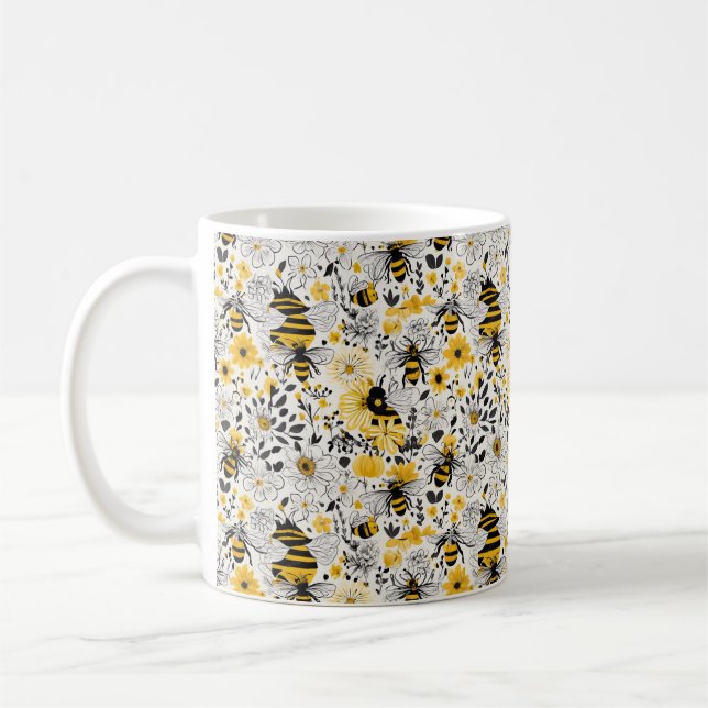 Mug Buzz : Daisy et Bee Delight (Gauche)