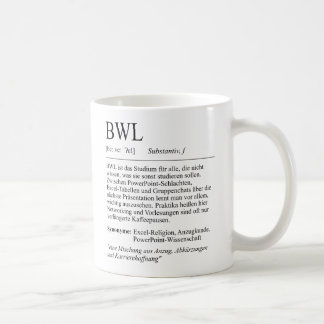 Mug "BWL" Cadeau d'étudiant, étudiant