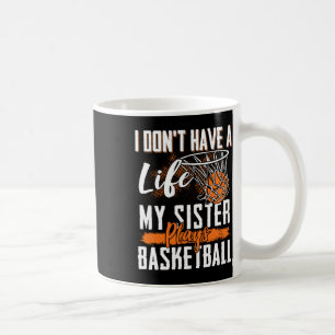 Mug Bysketbyll Brother Soeur Bysketbyll Joueur Bysketb