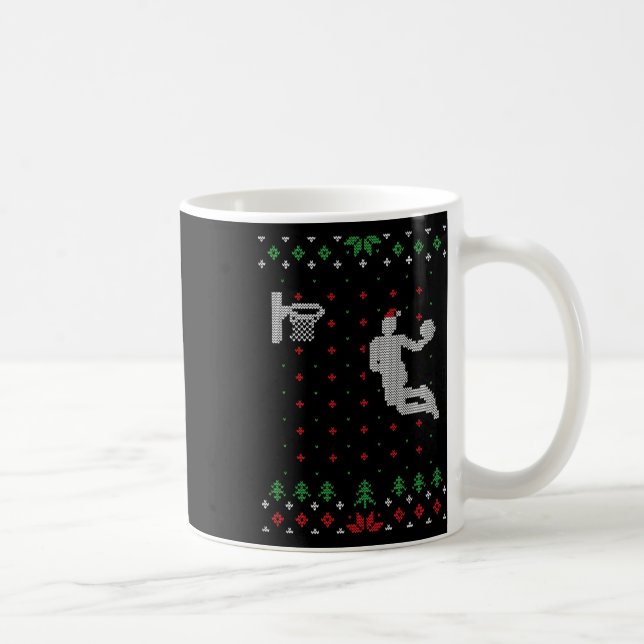 Mug Bysketbyll Vileux Noël Noël Noël Noël Fun Père Noë (Droite)