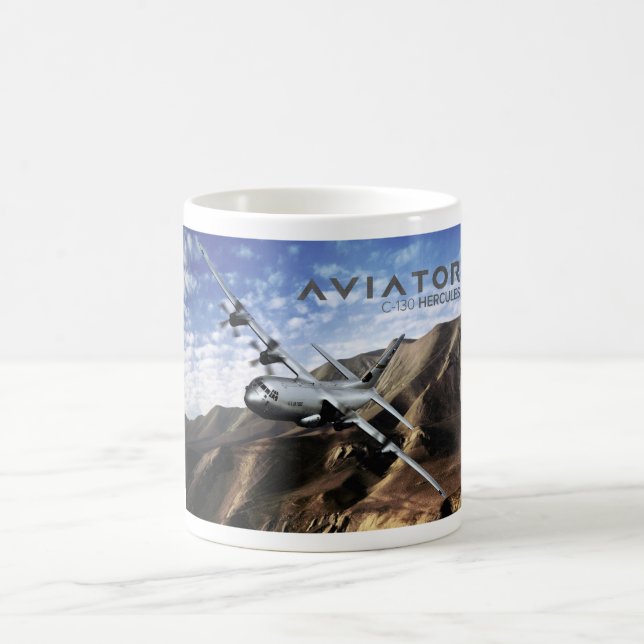 Mug C-130 HERCULES Avion militaire (Centre)