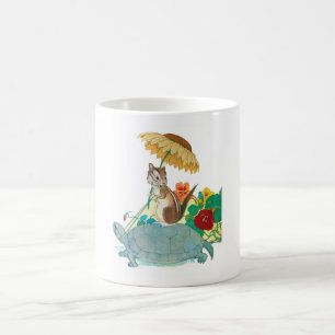 MUG C.1940 ILLUSTRATION DE CHIPMUNK VINTAGE ! VIEUX ! 