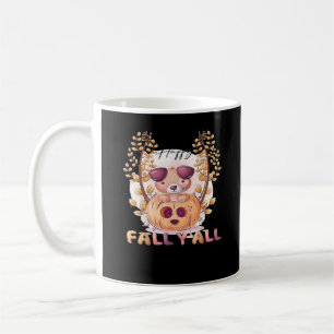 Mug C’est l’automne les amis Citrouille Halloween Chat
