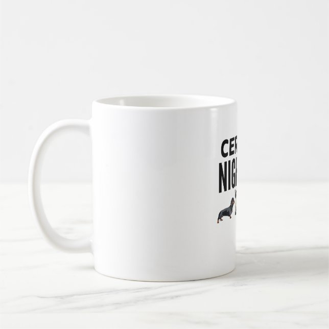 Mug C est pour vétérinaire de nuit certifié (Gauche)