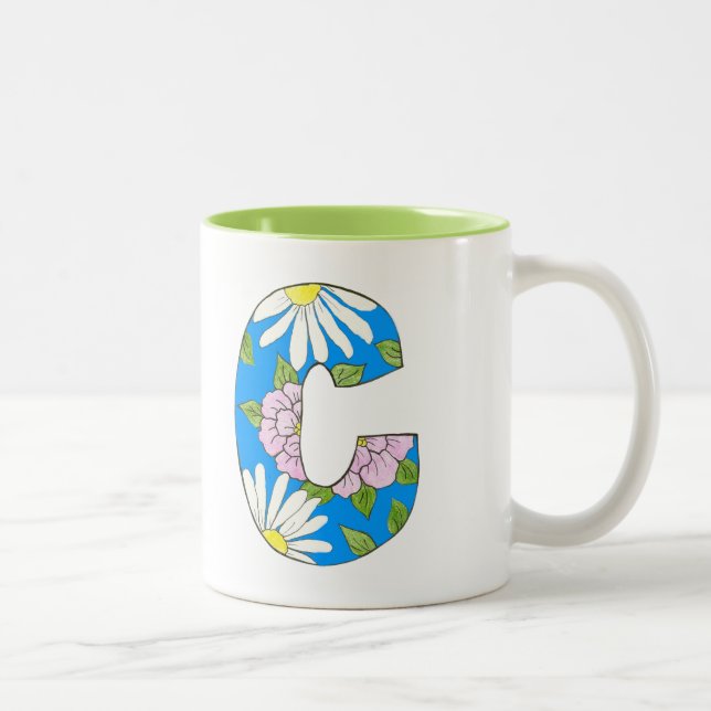 Mug C floral (Droit)