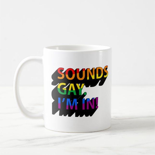 MUG ÇA A UN AIR GAY JE SUIS DANS (Gauche)