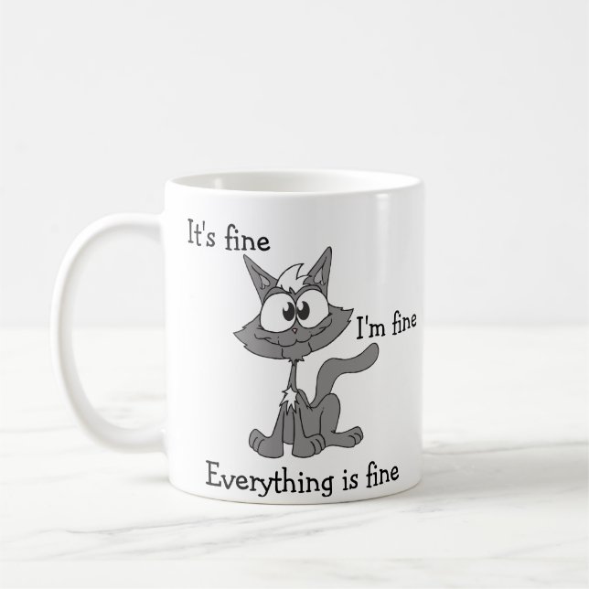Mug "Ça va, je vais bien Tout va bien" (Gauche)