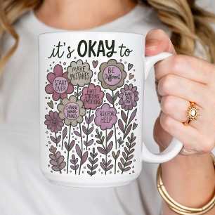 Mug Ça va pour Boho Floral