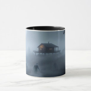 Mug Cabine de journaux par le lac Haunted