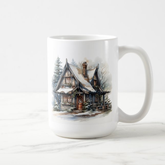 Mug Cabine de Noël (Droite)